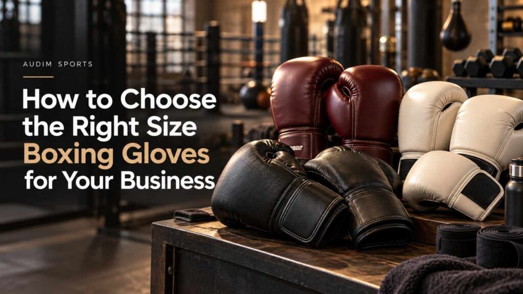 Boxing gloves displayed for a business buying guide
